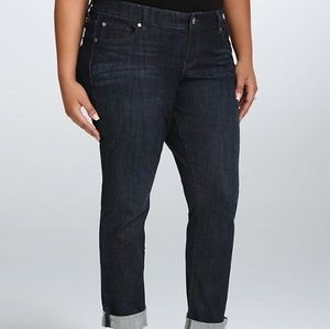Torrid Dark Rinse Boyfriend Jeans *sz 18*